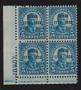 US Early Commemoratives #648 LH F - VF
